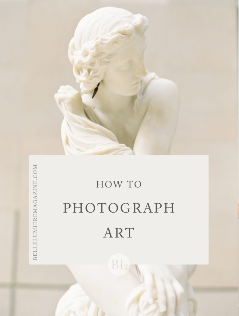 How to Photograph Art